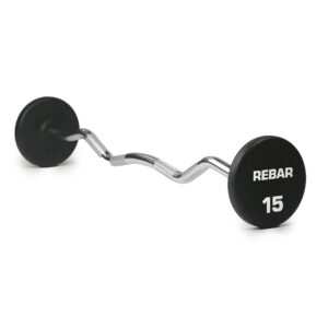 Rebar Urethane Round Barbell