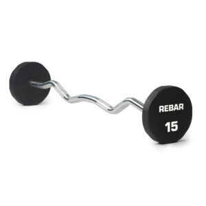 Rebar Urethane 16-Sided Barbell
