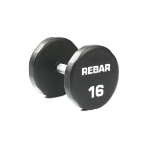 Rebar Urethane 16-Sided Dumbbell