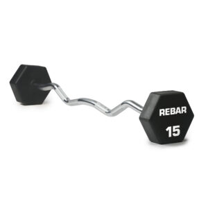 Rebar Urethane Hex Barbell